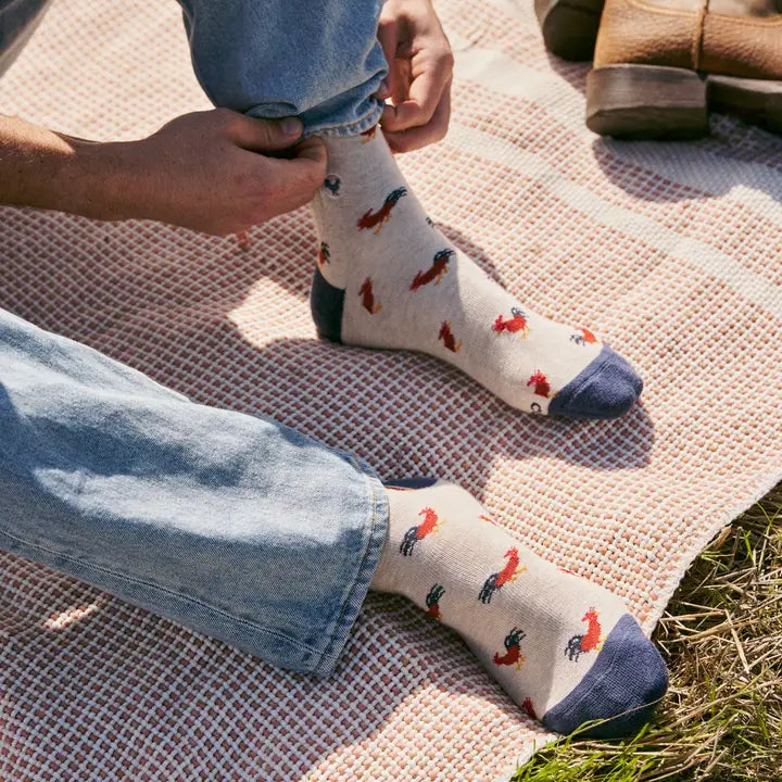 Socks That Save Roosters