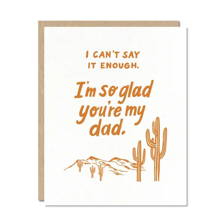 So Glad You're My Dad Card