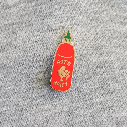 Sriracha Pin Enamel Pin