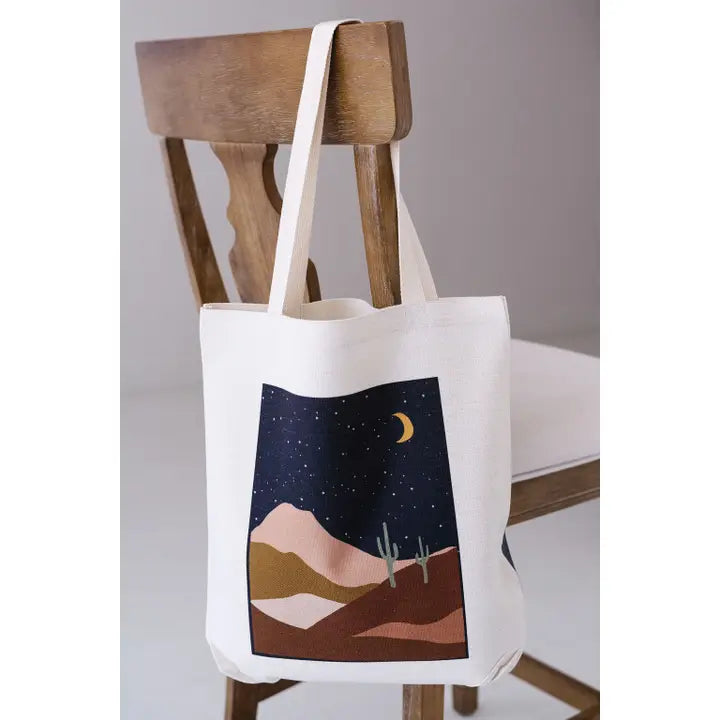 Starry Desert Night Tote
