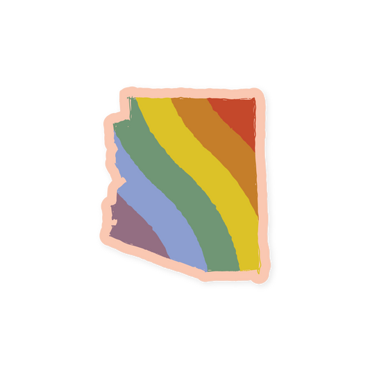 Arizona Love Pride Full Color Sticker