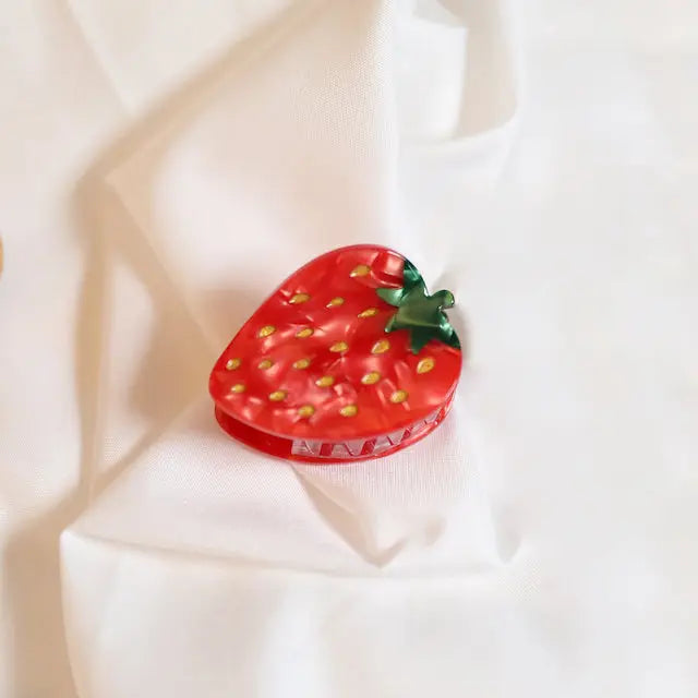 Strawberry Claw Clip