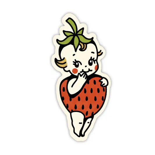 Strawberry Kewpie Sticker