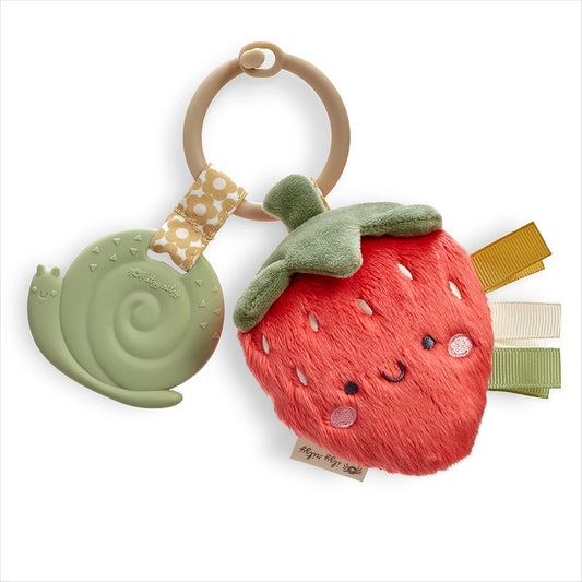 Strawberry Plush + Teether