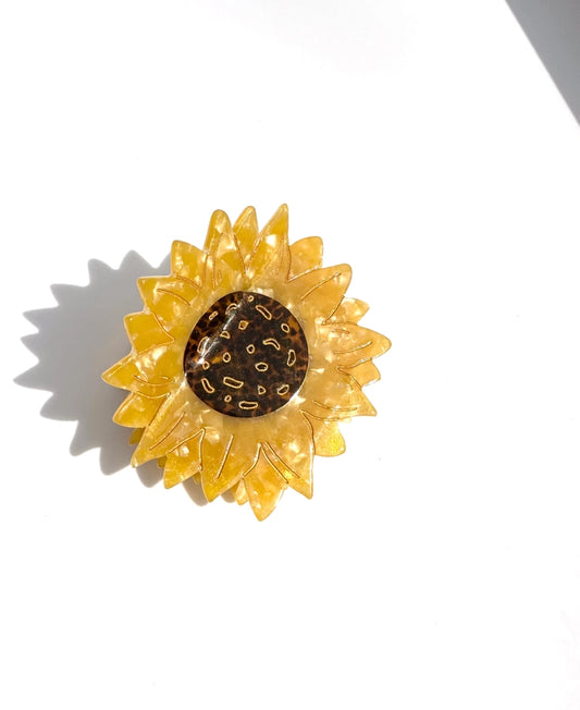 Sunflower Claw Clip