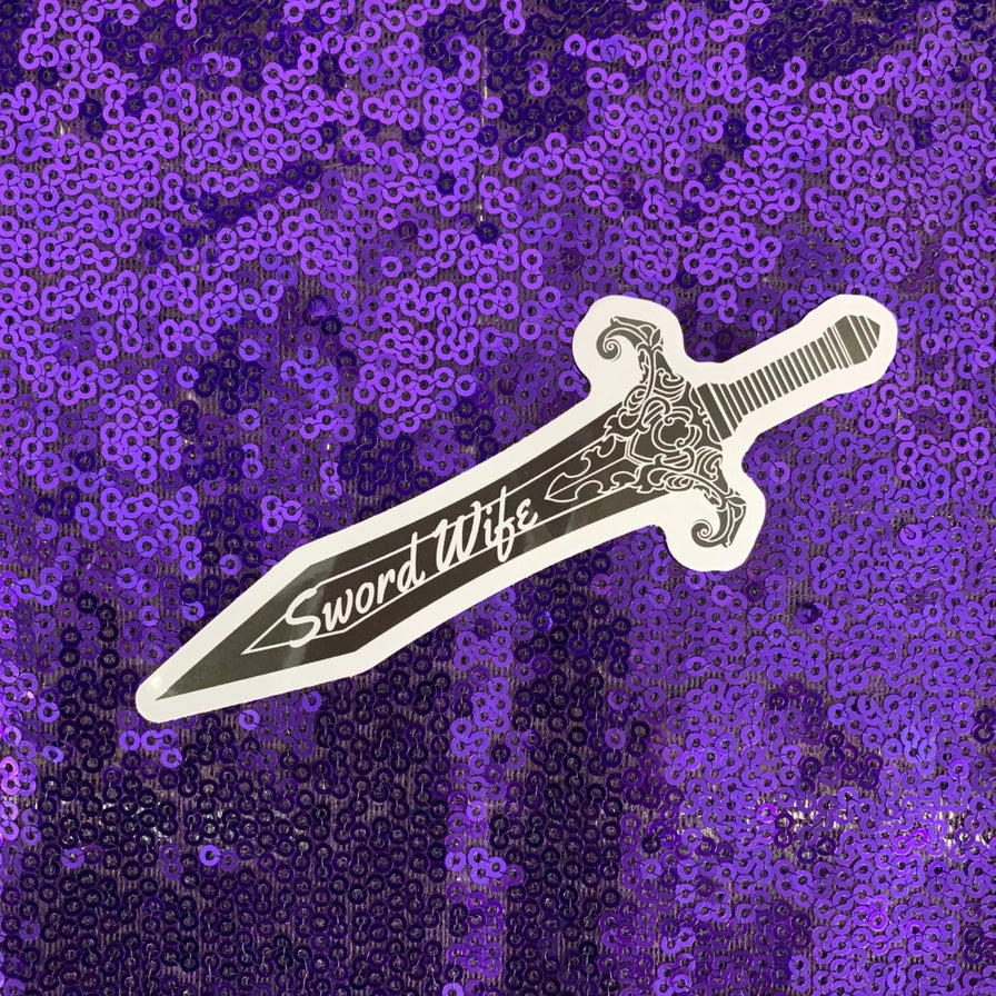 Sword Wife Sticker