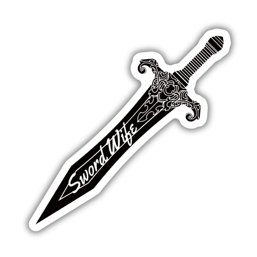 Sword Wife Sticker