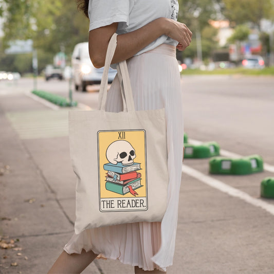 The Reader Tarot Card Tote Bag