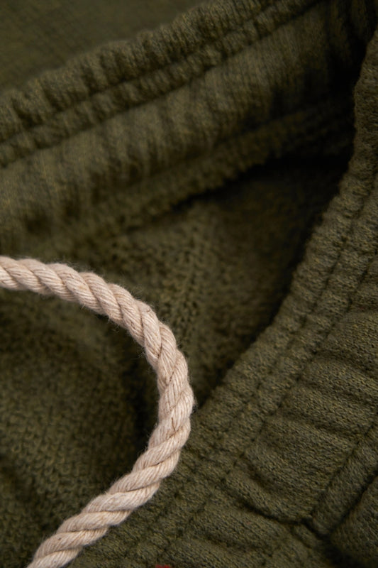 The Standard Short Upcycled Cotton Terry - Thicket Green