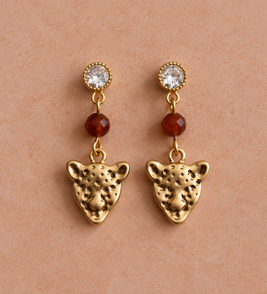 Untamed Carnelian Earrings