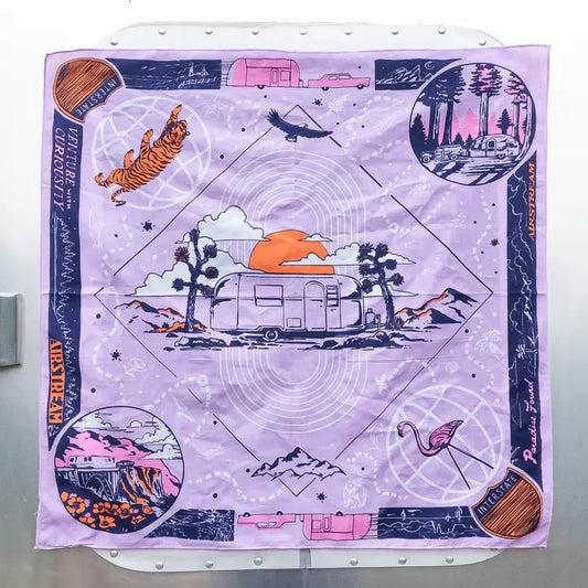 Venture with Curiosity Pebble - Airstream Bandana