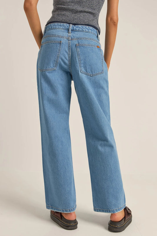 Washed Out Denim Pant