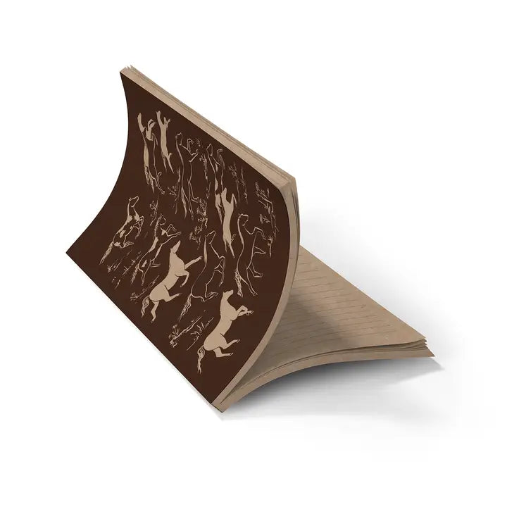 Wildhorses Kraft Layflat Notebook