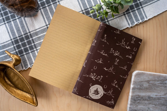 Wildhorses Kraft Layflat Notebook