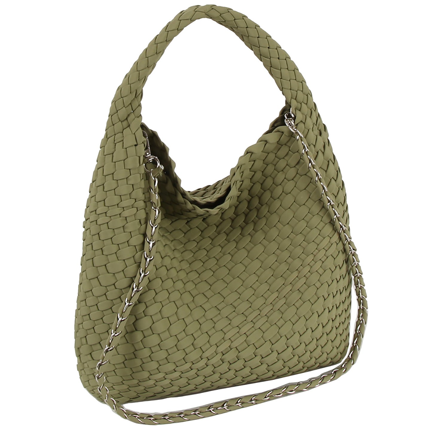 Woven 2-in-1 Shoulder Bag