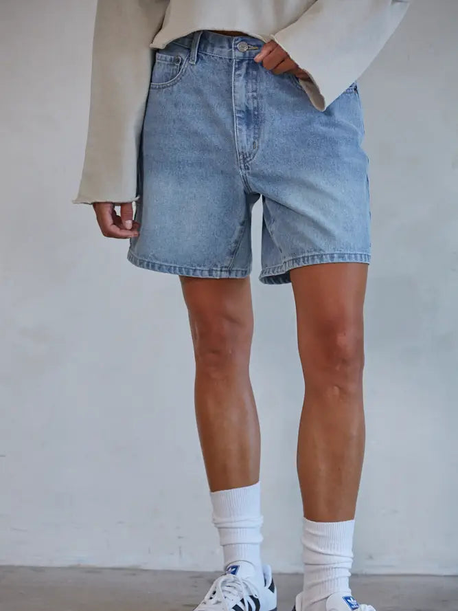 Straight Leg Bermuda Shorts