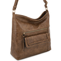 Braided Large Stitch Crossbody