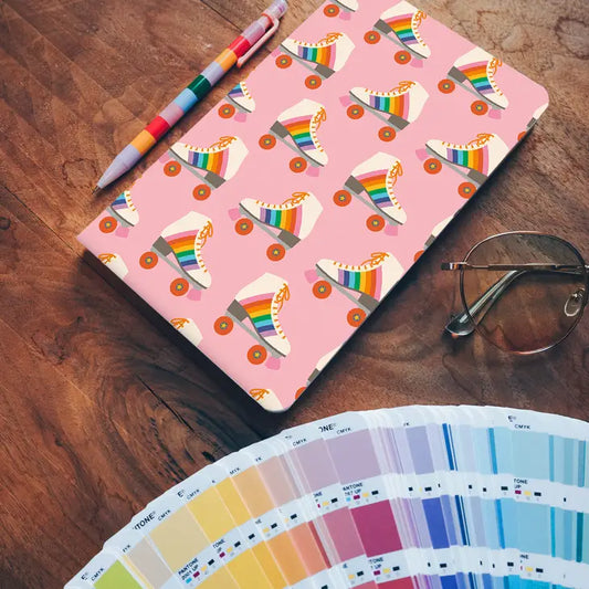 Rollerskates Classic Layflat Notebook