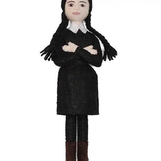 Wednesday Addams Ornament