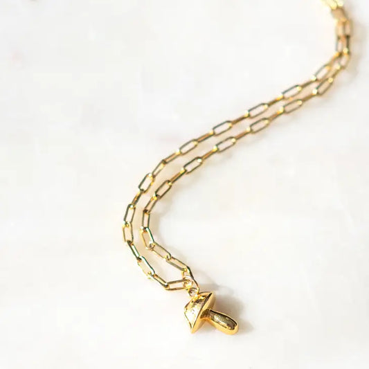 Alice Mushroom Necklace