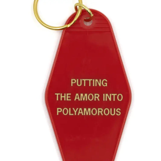 Amor in Polyamorous Keychain