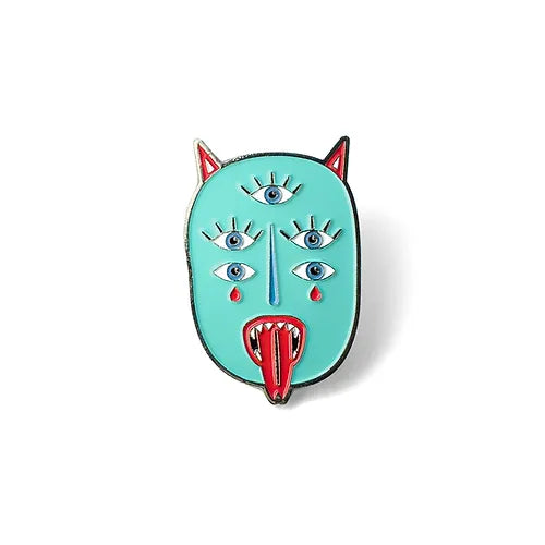 Snake Lord Enamel Pin