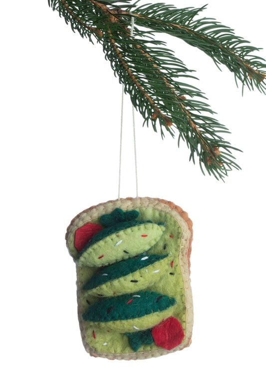 Avocado Toast Ornament