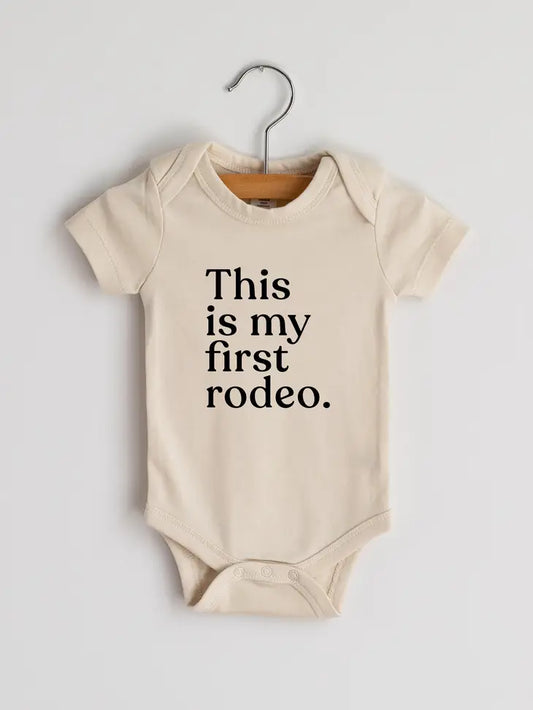 This Is My First Rodeo Onesie