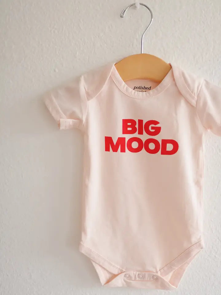 Big Mood Baby Onesie