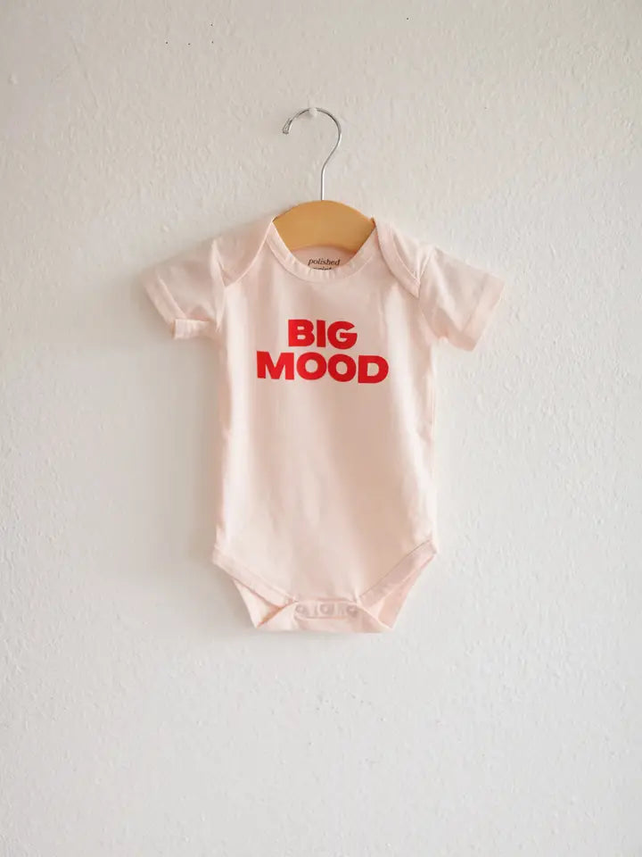 Big Mood Baby Onesie