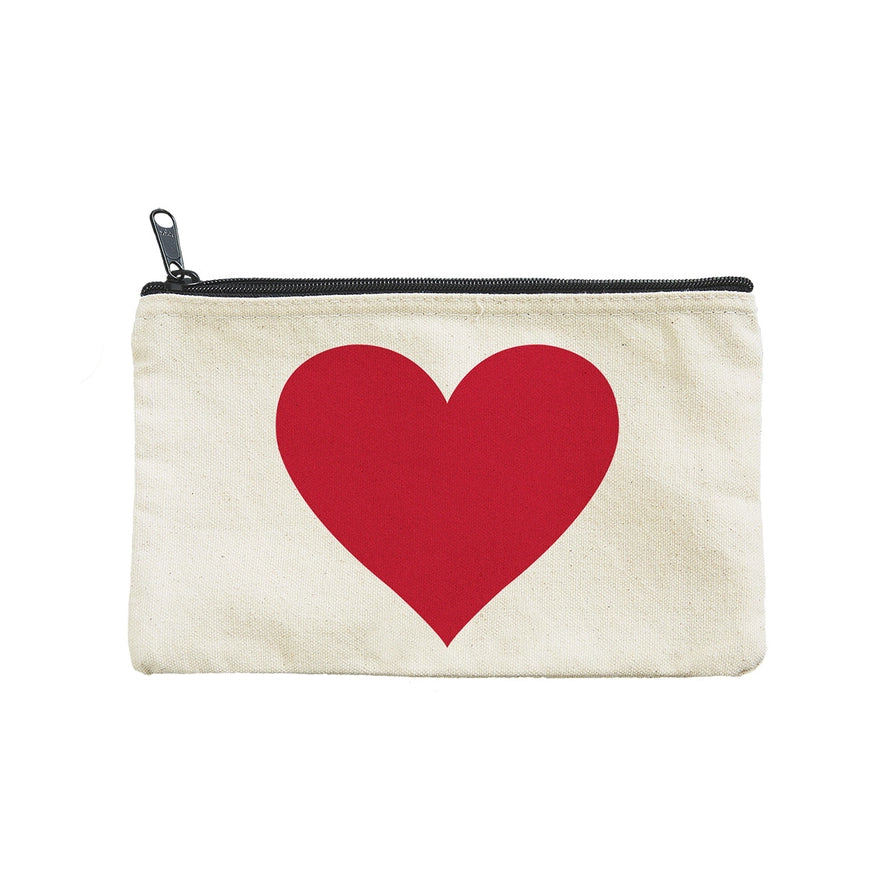Big Red Heart Pouch