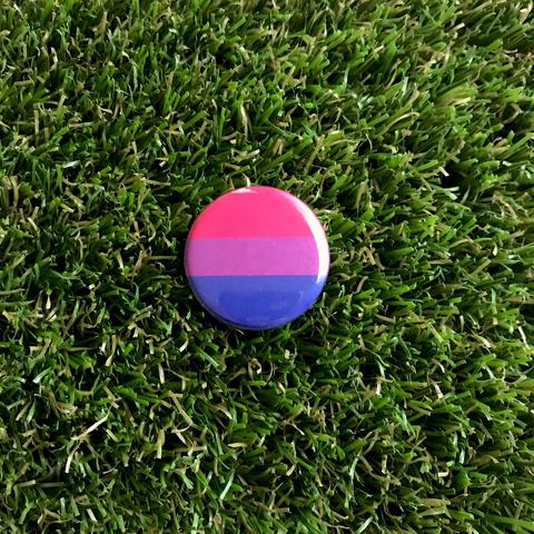 Bisexual Pride Pin-Back Button