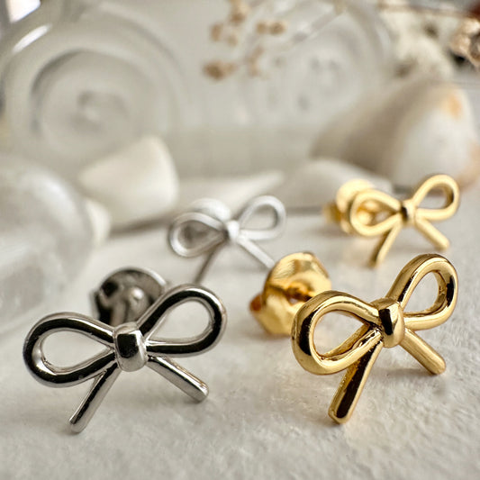 Bow Stud Earrings