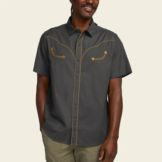 Broncbuster Snapshirt - Antique Black