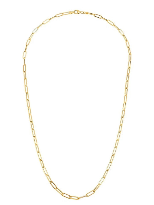 Paper Clip Chain Necklace