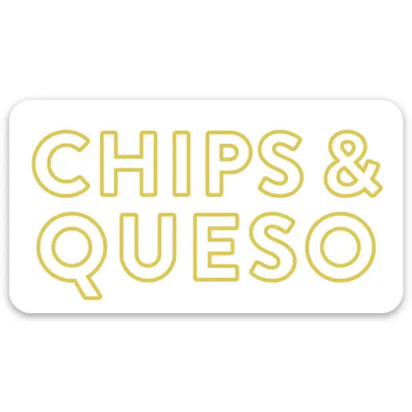 Chips Queso Sticker