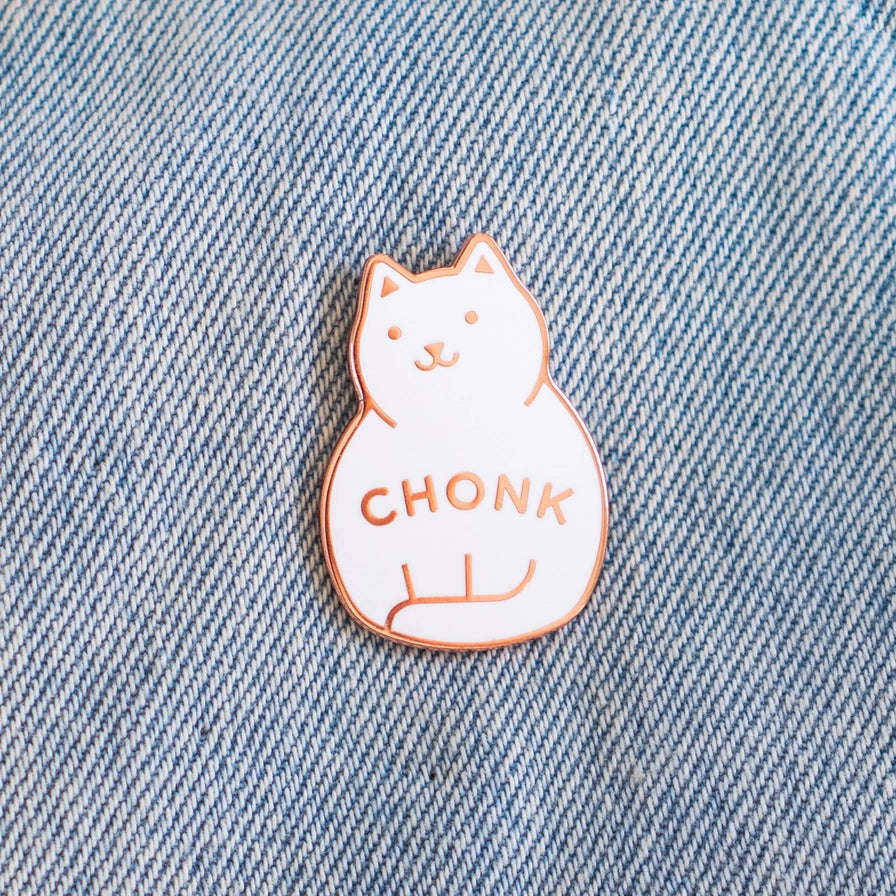 Chonk Enamel Pin