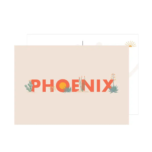 Desert Flora Phoenix Post Card