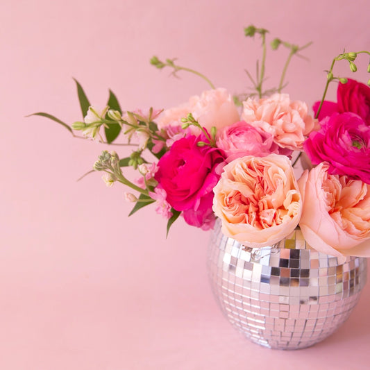 Disco Hanging Planter 6"