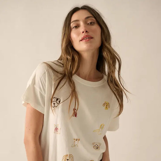 Dogs Vintage Graphic Tee