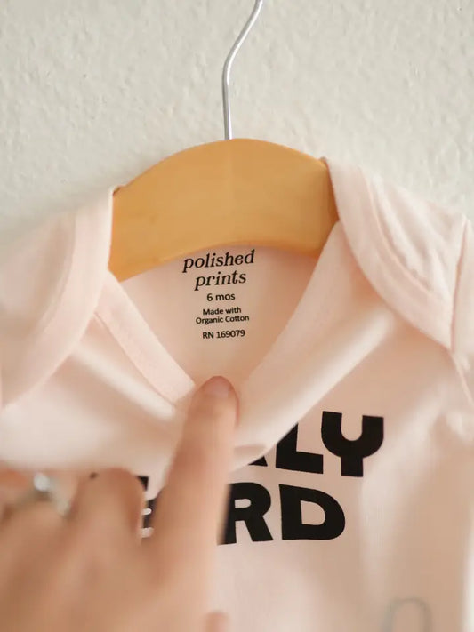 Early Bird Organic Cotton Baby Onesie