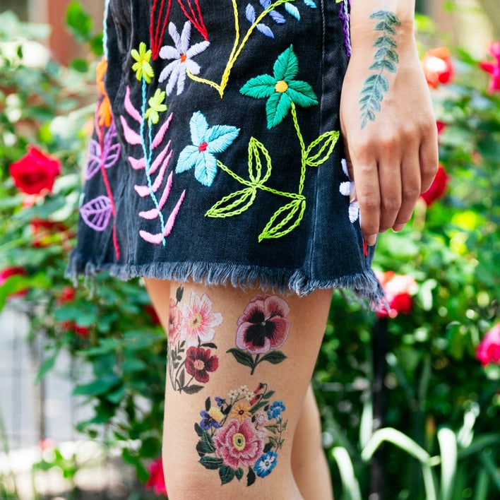 Embroidery Tattoo Set