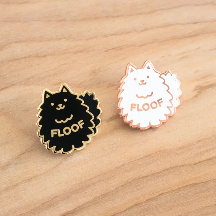 Floof Enamel Pin