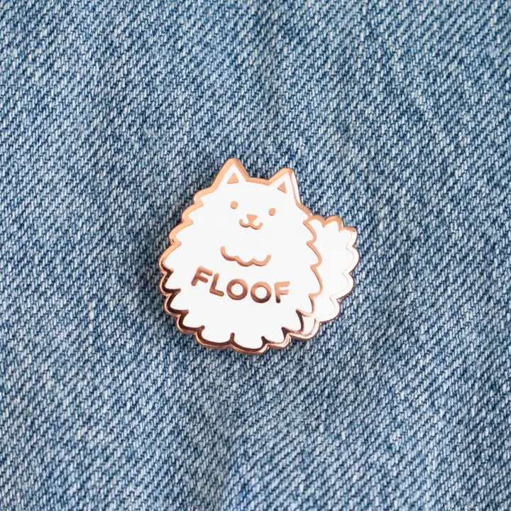 Floof Enamel Pin