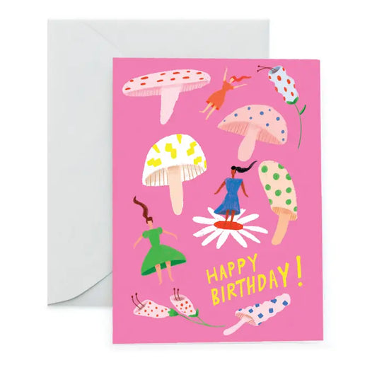 Fun with Fungi Birthday Card