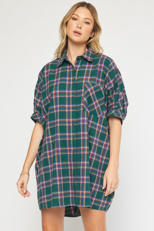 Flannel Dress