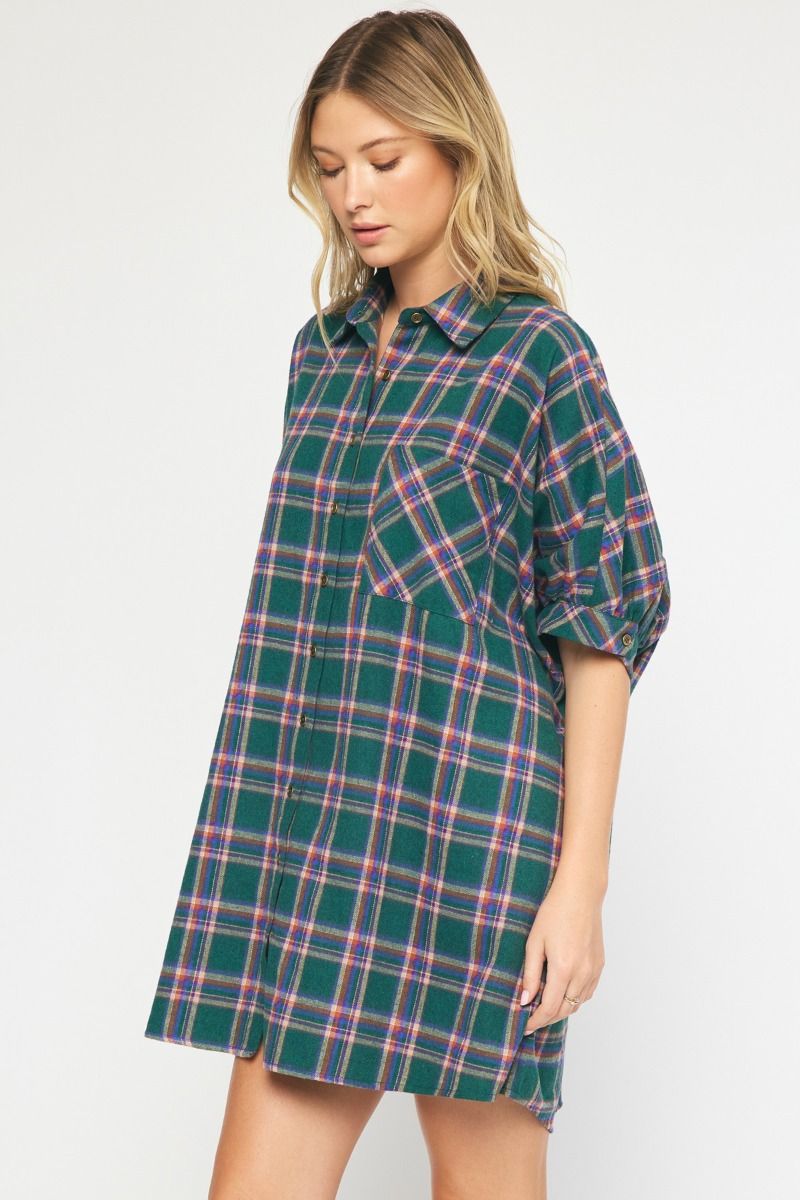 Flannel Dress