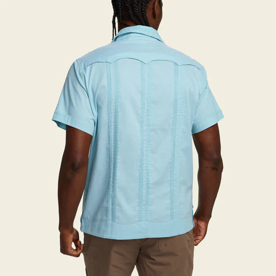 Guayabera Nile Blue Shirt