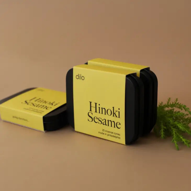 Hinoki Sesame Incense Cones