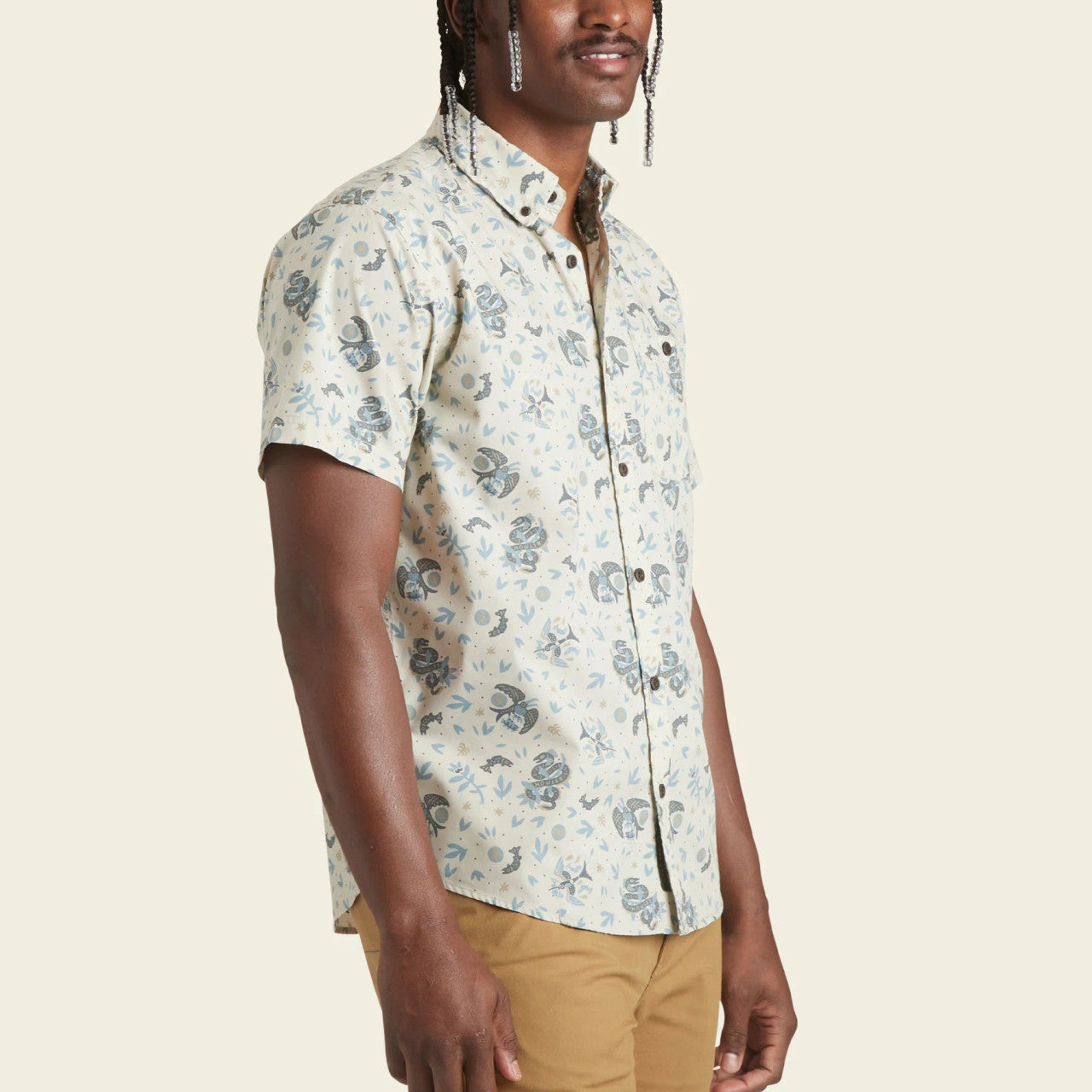 Mansfield Shirt : Air & Sea : Near White